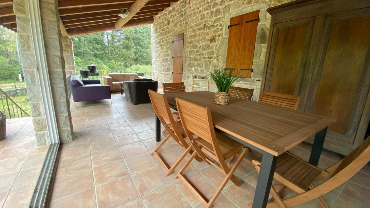 Mas Le Corbery Apartment Largentiere Exterior photo